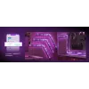 Luz de parede inteligente Govee Gaming Wall Lights (4+1) – Wi-Fi/Bluetooth, multicolor, 4 peças, 370×45×30 mm