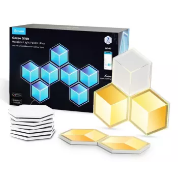 Painéis de luz LED Govee H606A RGBIC Wi‑Fi & Bluetooth 2,4 GHz