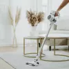 Aspirador com bateria Adler AD 7064 2em1 – 350 W máx, 13.000 Pa de sucção, bateria 2000 mAh, limpeza a seco e a húmido, 0,6 l de pó, 0,15 l de água, ecrã tátil LED, 4 modos