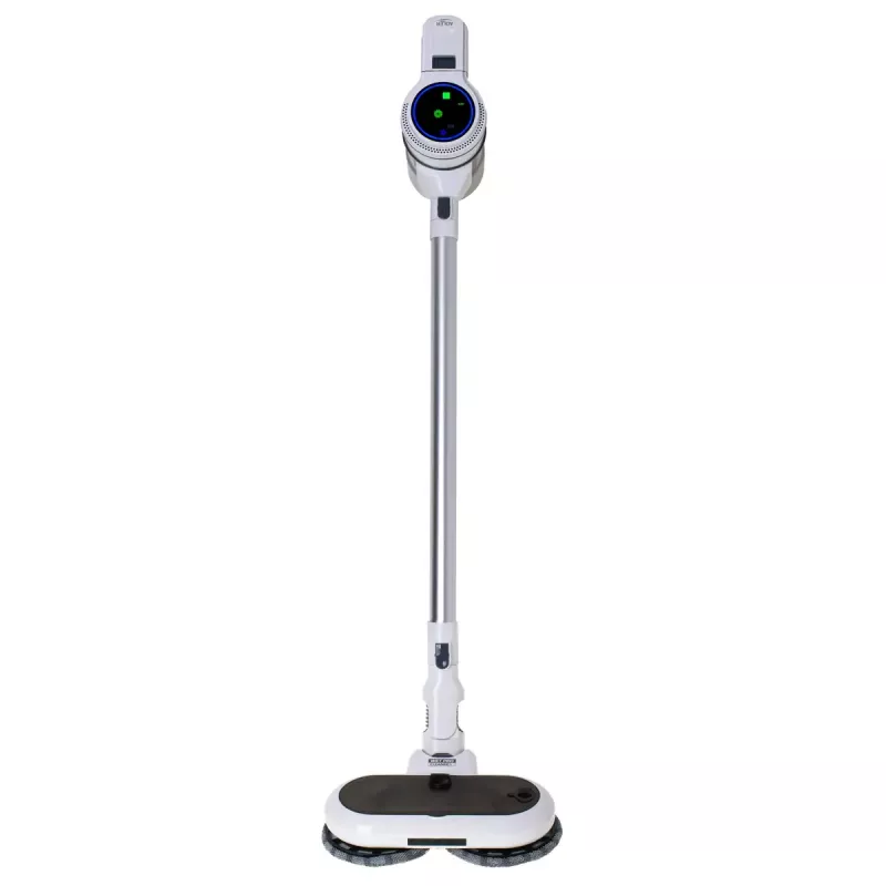 Aspirador com bateria Adler AD 7064 2em1 – 350 W máx, 13.000 Pa de sucção, bateria 2000 mAh, limpeza a seco e a húmido, 0,6 l de pó, 0,15 l de água, ecrã tátil LED, 4 modos