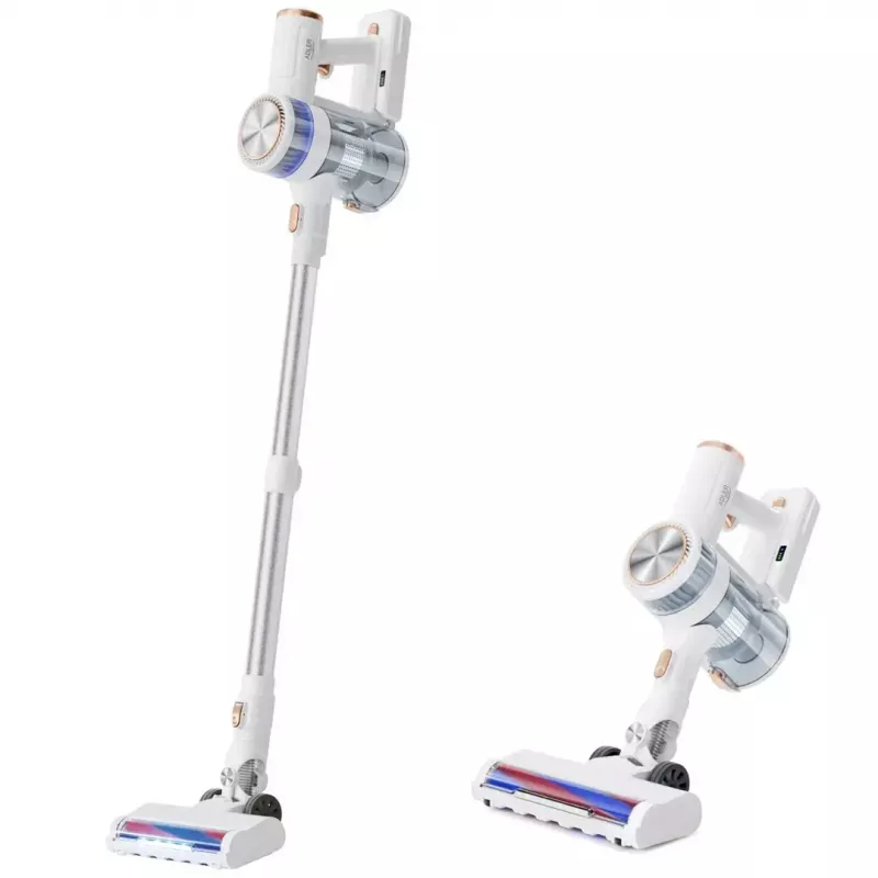 Aspirador vertical sem fios Adler AD 7079, motor sem escovas, 9000 Pa, 2200 mAh, 0,4 L sem saco