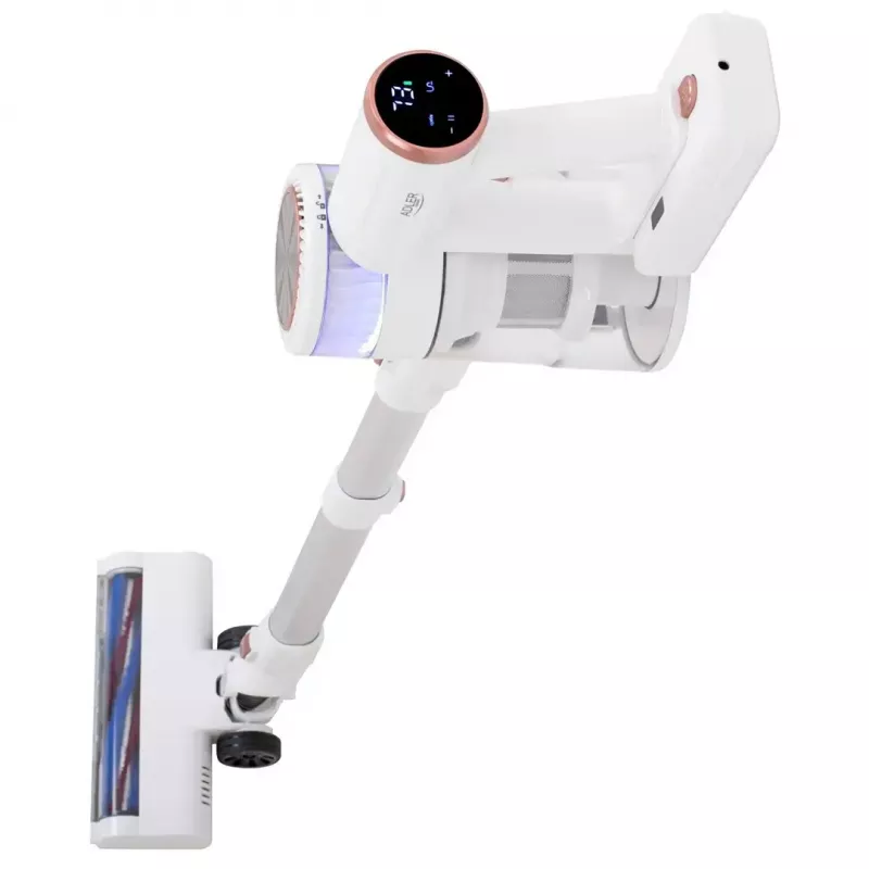 Aspirador vertical sem fios Adler AD 7079, motor sem escovas, 9000 Pa, 2200 mAh, 0,4 L sem saco