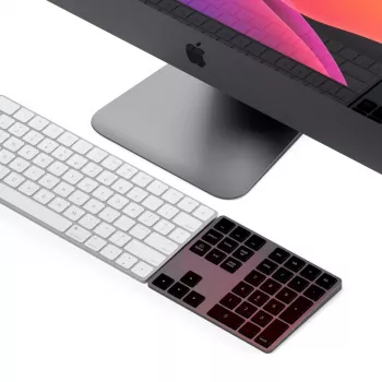 Teclado numérico Satechi ST-XLABKM Bluetooth 33 teclas cinzento