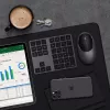 Satechi ST-XLABKM teclado numérico sem fios Bluetooth Extended, cinzento sideral