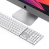 Satechi ST-XLABKS teclado numérico sem fios Bluetooth Extended, prateado