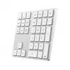 Satechi ST-XLABKS teclado numérico sem fios Bluetooth Extended, prateado