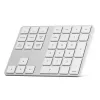 Satechi ST-XLABKS teclado numérico sem fios Bluetooth Extended, prateado