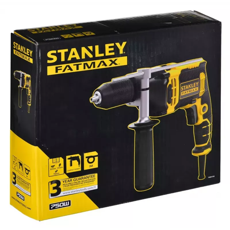 Berbequim Stanley FMEH750-QS