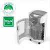 Destruidora de papel Leitz IQ OptiMax Home Office 225 corte em micropartículas nível de segurança P5 15 L – branco