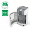 Destruidora de papel Leitz IQ OptiMax Small Office 350 corte em micropartículas nível de segurança P5 22 L – branco
