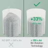 Destruidora de papel Leitz IQ OptiMax Small Office 350 corte em micropartículas nível de segurança P5 22 L – branco