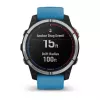 Smartwatch GARMIN quatix 7 azul – caixa em CFRP de 47 mm, ecrã tátil MIP de 1,3 polegadas, 10 ATM, Bluetooth/Wi‑Fi/NFC