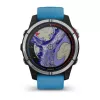 Smartwatch GARMIN quatix 7 azul – caixa em CFRP de 47 mm, ecrã tátil MIP de 1,3 polegadas, 10 ATM, Bluetooth/Wi‑Fi/NFC