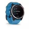 Smartwatch GARMIN quatix 7 azul – caixa em CFRP de 47 mm, ecrã tátil MIP de 1,3 polegadas, 10 ATM, Bluetooth/Wi‑Fi/NFC