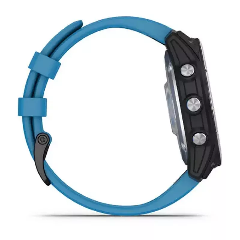 Smartwatch GARMIN quatix 7 azul – caixa em CFRP de 47 mm, ecrã tátil MIP de 1,3 polegadas, 10 ATM, Bluetooth/Wi‑Fi/NFC