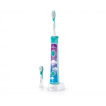 Escova de dentes elétrica sónica recarregável Philips Sonicare For Kids for Kids Connected HX6322/04