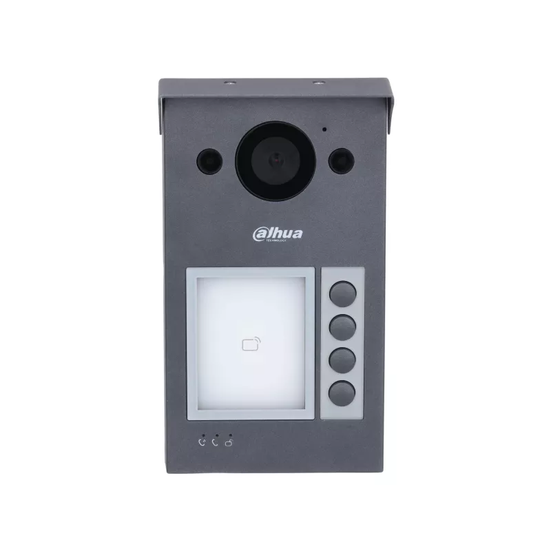 Videoporteiro DAHUA VTO3312Q-P 2 MP, H.264/H.265, IP65, IK08, visão noturna IR