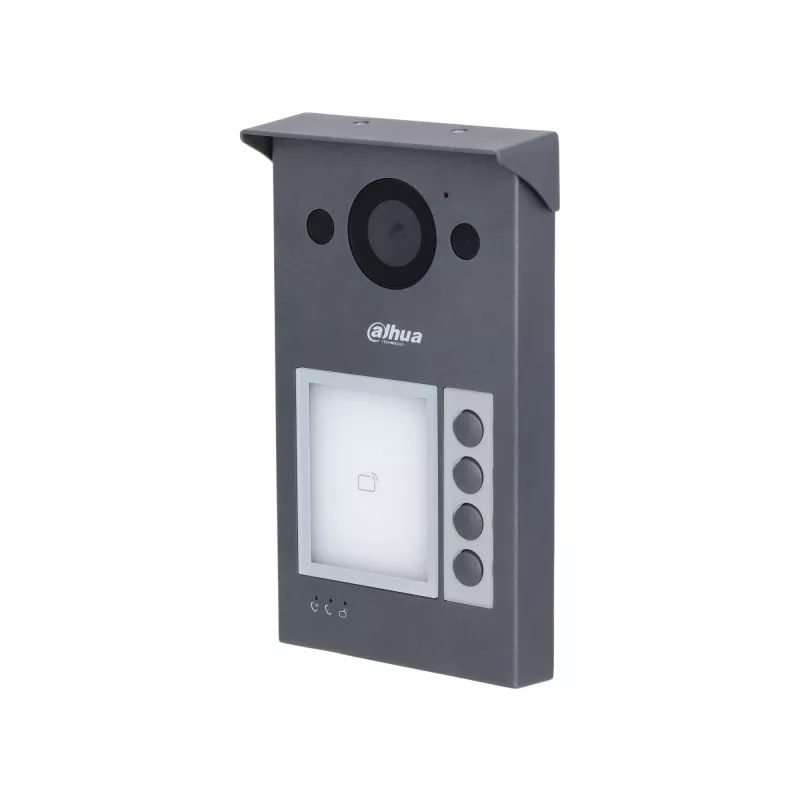 Videoporteiro DAHUA VTO3312Q-P 2 MP, H.264/H.265, IP65, IK08, visão noturna IR