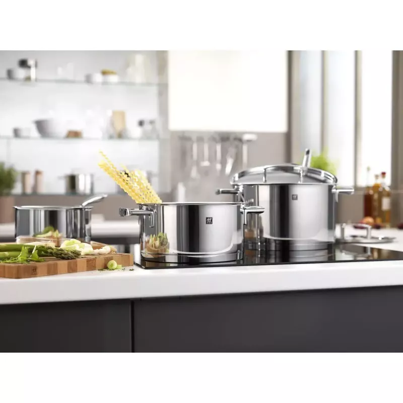 Zwilling Passion 66060-000-0 conjunto de panelas, 5 peças, prateado