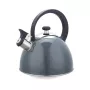 Maestro MR-1302-GREY chaleira com apito para fogão, 2,5 l, aço inoxidável, cinzento