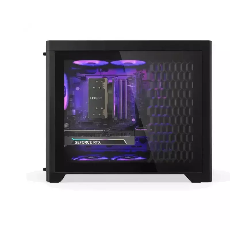 Lenovo Legion T5 30IAS10 90YA006EPL computador de secretária, Intel Core Ultra 5 225 (10 núcleos), 32GB DDR5 5600, 1TB SSD, NVIDIA GeForce RTX 5060 8GB, 500W, Wi-Fi 7, Windows 11 Home, Eclipse Black