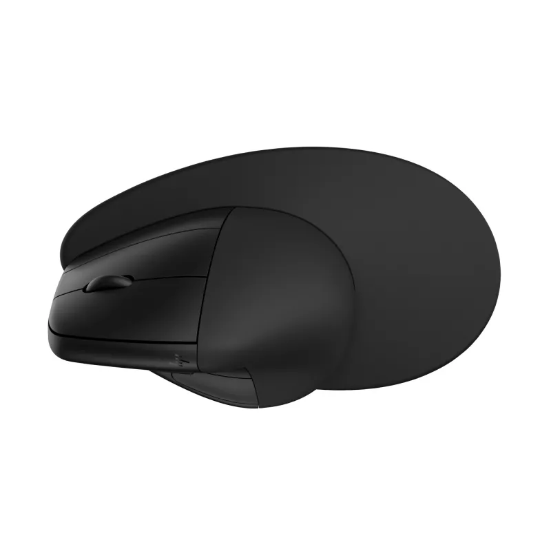 Rato vertical ergonómico HP 925, para destros, design vertical, RF Wireless + Bluetooth, 4000 DPI, preto