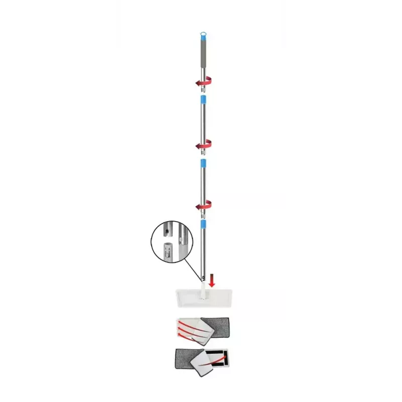 Esfregona rotativa Esperanza EHS004 Perfect Clean com espremedor