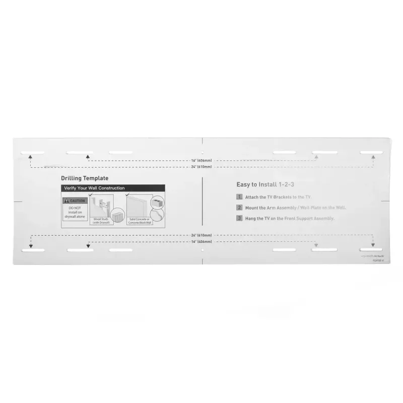 Montis Denali MT162 suporte de TV para ecrãs de 37-105 polegadas, máx. 75 kg, preto