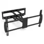 Suporte de parede para TV MONTIS DENALI MT162 para ecrãs de 37 a 105 polegadas, aço, capacidade de carga 75 kg, VESA 200x100–800x600, inclinável/orientável/rotativo, 7,3–60,9 cm