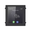 Hikvision DS-KD-TDM módulo de ecrã tátil com leitor de cartões Mifare, 480x480 IPS, para posto de porta modular KD8 Series Pro