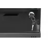 Armário de parede DIGITUS 4U SOHO não montado 241x540x400mm porta frontal em vidro preto