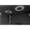 Armário de parede DIGITUS 4U SOHO não montado 241x540x400mm porta frontal em vidro preto