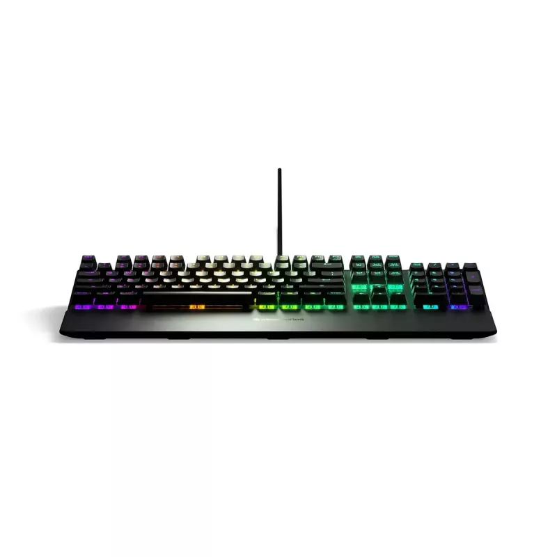 Teclado Steelseries Apex 5 Gaming USB preto