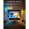 Luz de fita inteligente Govee H605C Wi-Fi/Bluetooth preta 36W 3600mm