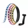 Luz de fita inteligente Govee H605C Wi-Fi/Bluetooth preta 36W 3600mm