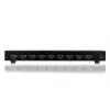 Splitter HDMI DIGITUS, 8 portas 1080p, 3D, HDMI High Speed, 2,25 GHz/225 MHz, caixa metálica, preto