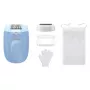 Depiladora Philips BRE247/00 Series 4000 — 2 níveis de potência, máquina de barbear, massagem, azul
