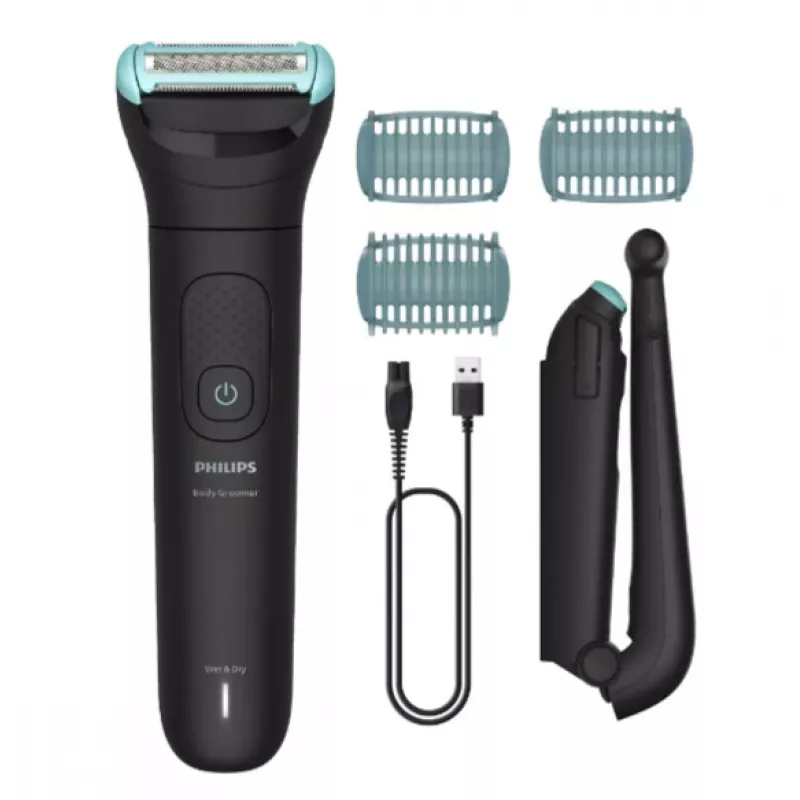 Aparador de corpo Philips Série 5000 BG5475/15 com sistema de barbear Triple Protect