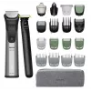 Aparador All-in-One Philips Série 9000 MG9557/15 aparador 20-em-1 prateado 120 min. de autonomia