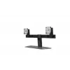 Suporte duplo para monitor DELL Pro - MDS19, 6 kg, 48,3 cm (19 polegadas), 68,6 cm (27 polegadas), 100 x 100 mm, altura ajustável, alumínio, preto