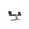Suporte duplo para monitor DELL Pro - MDS19, 6 kg, 48,3 cm (19 polegadas), 68,6 cm (27 polegadas), 100 x 100 mm, altura ajustável, alumínio, preto