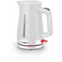 Chaleira elétrica Bosch TWK3M121 — 1,7 L, 2400 W, branco, corpo em plástico