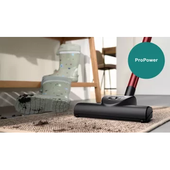 Aspirador de pó com saco Bosch Serie 4 BGB41POW1 — 850 W, saco de 4 L, HEPA13, tubo telescópico em metal