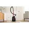 Aspirador de pó com saco Bosch Serie 4 BGB41POW1 — 850 W, saco de 4 L, HEPA13, tubo telescópico em metal