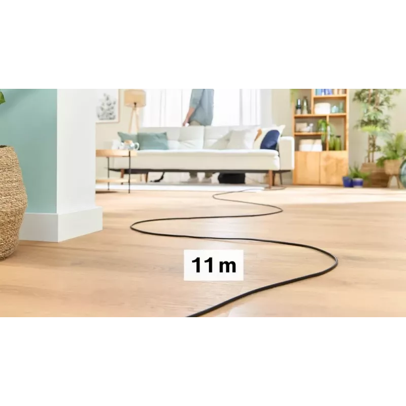 Aspirador de pó com saco Bosch Serie 4 BGB41POW1 — 850 W, saco de 4 L, HEPA13, tubo telescópico em metal