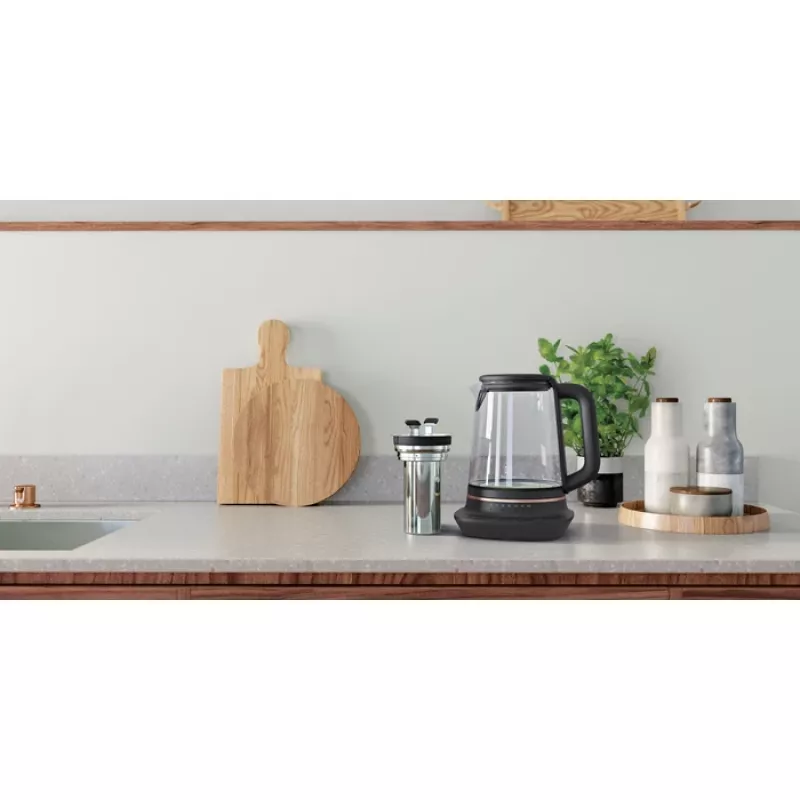 Electrolux E7GK1-8BP chaleira elétrica 1,7 l 2000 W preto, cobre