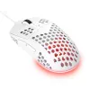 Rato Trust GXT928W USB ótico leve branco