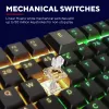 Teclado gaming Trust GXT 868 Torix USB + RF Wireless + Bluetooth QWERTY US English preto