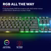 Teclado gaming Trust GXT 868 Torix USB + RF Wireless + Bluetooth QWERTY US English preto