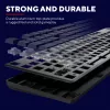 Teclado gaming Trust GXT 868 Torix USB + RF Wireless + Bluetooth QWERTY US English preto
